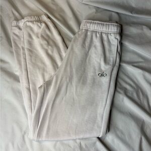 Alo White Accolade Sweatpants